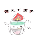キャンドルの日常（個別スタンプ：10）