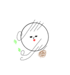 白くて変な丸い奴（個別スタンプ：7）