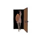 八頭身カタツムリ（個別スタンプ：10）