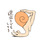 八頭身カタツムリ（個別スタンプ：31）