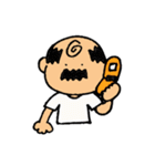 癒し系オヤジ さとるくん（個別スタンプ：10）