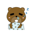 栗くまの日常（個別スタンプ：6）