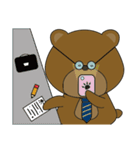 栗くまの日常（個別スタンプ：22）
