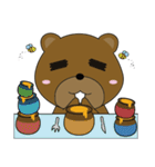 栗くまの日常（個別スタンプ：26）