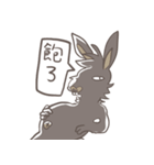 Big Black Rabbit（個別スタンプ：30）