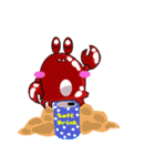 Coco The Cute Crab（個別スタンプ：40）