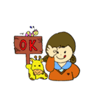 おしゃべりタイム（個別スタンプ：10）