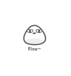 Fish ＆ Riceball（個別スタンプ：4）