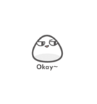 Fish ＆ Riceball（個別スタンプ：5）
