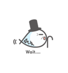 Fish ＆ Riceball（個別スタンプ：8）