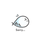 Fish ＆ Riceball（個別スタンプ：15）