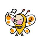 ほんわかちょうちょさん（個別スタンプ：9）