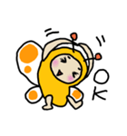 ほんわかちょうちょさん（個別スタンプ：15）
