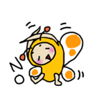 ほんわかちょうちょさん（個別スタンプ：16）