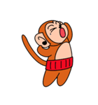 はらまきさる 基本編（個別スタンプ：7）