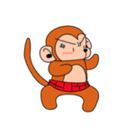 はらまきさる 基本編（個別スタンプ：10）