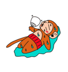 はらまきさる 基本編（個別スタンプ：13）