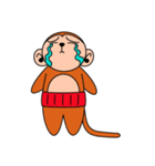 はらまきさる 基本編（個別スタンプ：15）