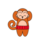 はらまきさる 基本編（個別スタンプ：22）