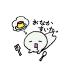 かわいいまっ白さん。（個別スタンプ：23）