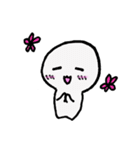 かわいいまっ白さん。（個別スタンプ：38）