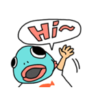 キム鯉は僕らの楽しいお友達！（個別スタンプ：1）