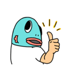 キム鯉は僕らの楽しいお友達！（個別スタンプ：3）
