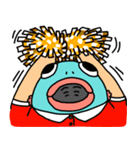 キム鯉は僕らの楽しいお友達！（個別スタンプ：6）