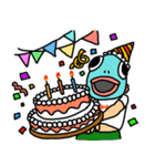 キム鯉は僕らの楽しいお友達！（個別スタンプ：24）