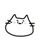 ねこさんのゆるっとスタンプ（個別スタンプ：34）