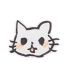 筆描き猫にゃん（個別スタンプ：4）