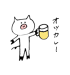 スレンダーとんちゃん（個別スタンプ：33）
