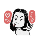 Miss Karnsri Single Gal（個別スタンプ：24）