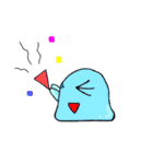 癒しの～スライム大福（個別スタンプ：37）