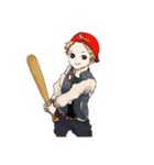 The  boys（個別スタンプ：40）