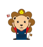 Foret lion and chick（個別スタンプ：2）