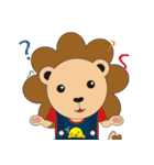 Foret lion and chick（個別スタンプ：12）
