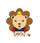 Foret lion and chick（個別スタンプ：14）