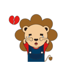 Foret lion and chick（個別スタンプ：20）