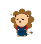 Foret lion and chick（個別スタンプ：24）