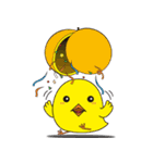 Foret lion and chick（個別スタンプ：35）