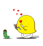 Foret lion and chick（個別スタンプ：37）