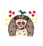 the hedgehog Pabu（個別スタンプ：3）