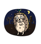 the hedgehog Pabu（個別スタンプ：35）