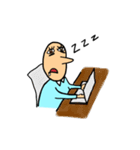 Mr. Bold in the Office（個別スタンプ：10）