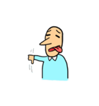 Mr. Bold in the Office（個別スタンプ：28）