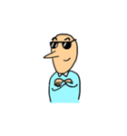 Mr. Bold in the Office（個別スタンプ：38）