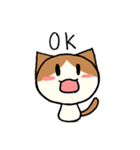 はちわれ猫のくるみちゃん（個別スタンプ：2）