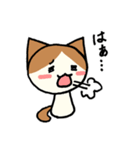 はちわれ猫のくるみちゃん（個別スタンプ：7）