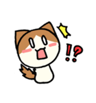 はちわれ猫のくるみちゃん（個別スタンプ：17）